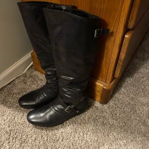 BareTraps Black Knee High Boots